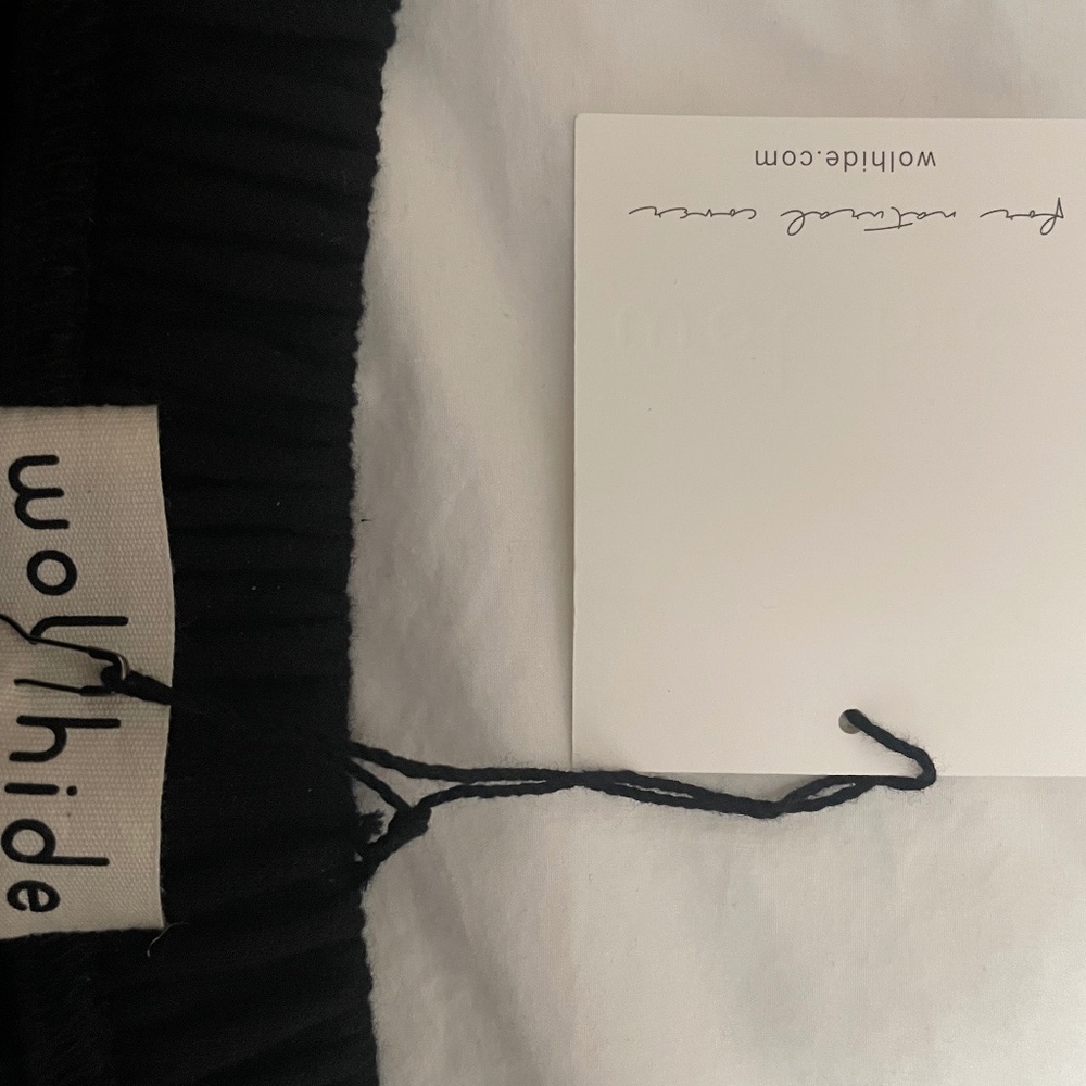 Wol Hide -Easy Sweatpant in Black